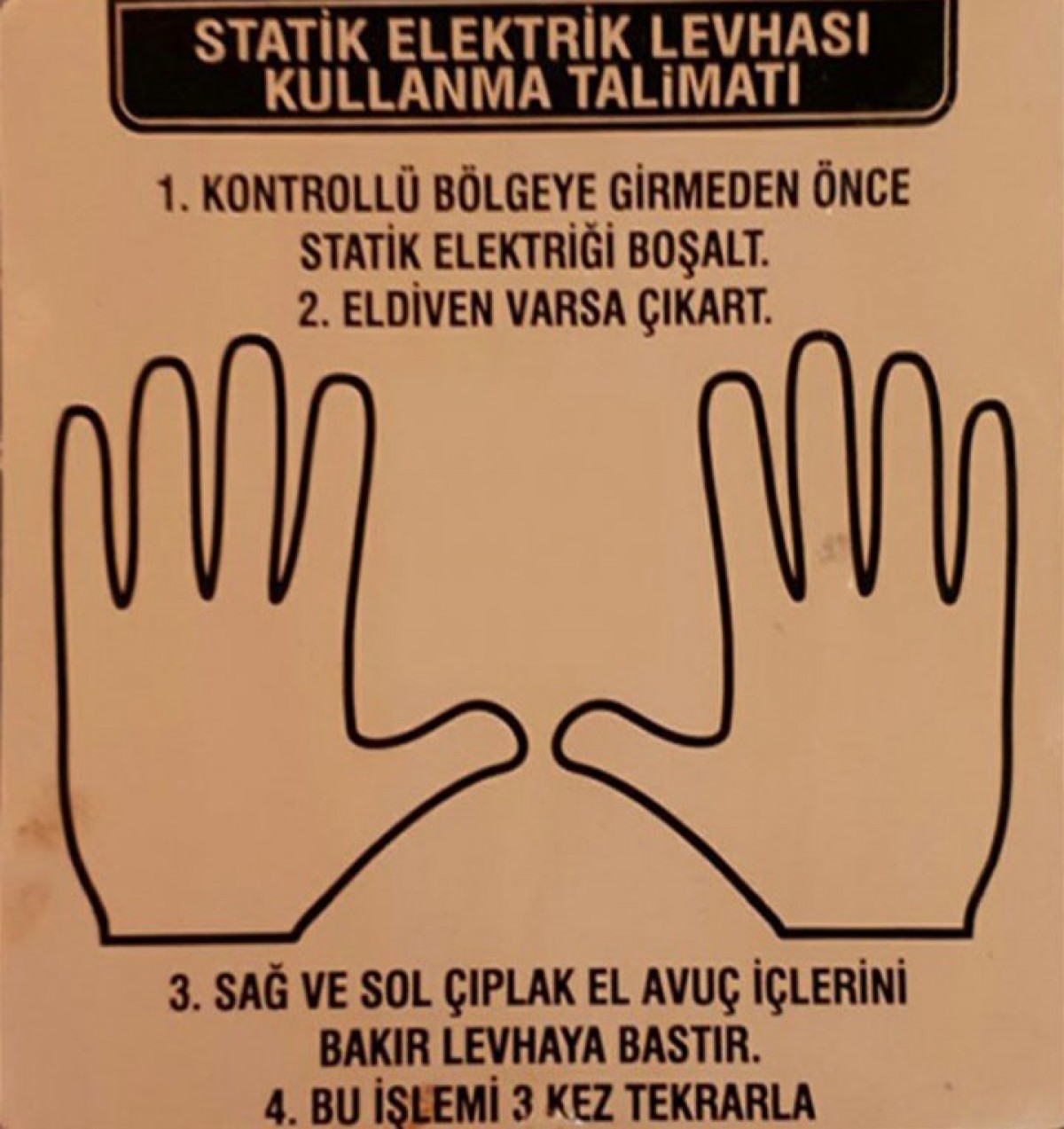 STATIC ELECTRIC PLATE