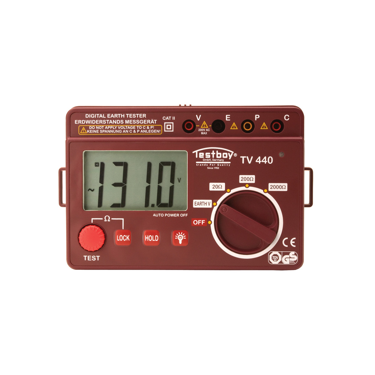 TESTBOY TV 440-N EARTHING RESISTANCE TEST DEVICE 